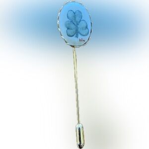 VNTG 4 leaf clover pin